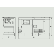 Yanmar YEG 150 DSHS-5B с АВР