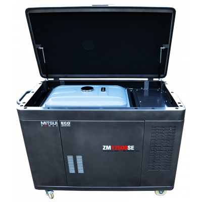 Бензиновый генератор Mitsui Power ZM 12500 SE в кожухе с АВР Бензиновый генератор Mitsui Power ZM 12500 SE в кожухе с АВР