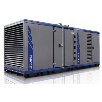 Дизельный генератор Hertz HG 750 BC в кожухе с АВР Дизельный генератор Hertz HG 750 BC в кожухе с АВР