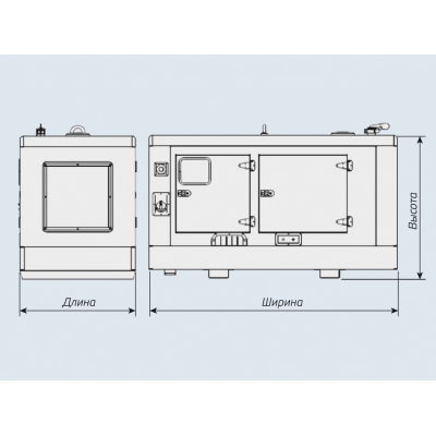 Дизельный генератор Yanmar YH 440 DTLS-5B Дизельный генератор Yanmar YH 440 DTLS-5B
