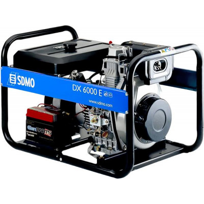 Дизельный генератор SDMO DX 6000 E XL C Дизельный генератор SDMO DX 6000 E XL C