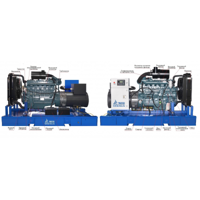 Дизельный генератор ТСС АД-100С-Т400-1РПМ17 с АВР Дизельный генератор ТСС АД-100С-Т400-1РПМ17 с АВР