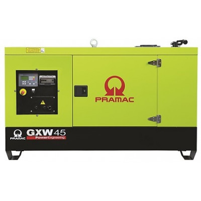 Дизельный генератор Pramac GXW 45 W в кожухе с АВР Дизельный генератор Pramac GXW 45 W в кожухе с АВР