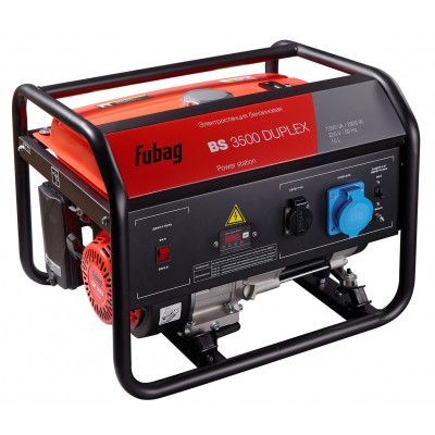 Бензиновый генератор Fubag BS 3500 DUPLEX Бензиновый генератор Fubag BS 3500 DUPLEX