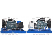 ТСС АД-160С-Т400-1РМ17 (Mecc Alte) с АВР