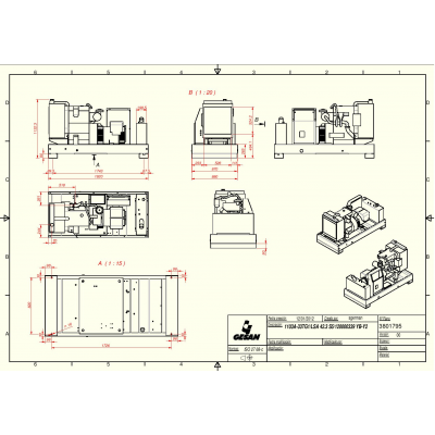 Дизельный генератор Gesan DPB 45 E Дизельный генератор Gesan DPB 45 E