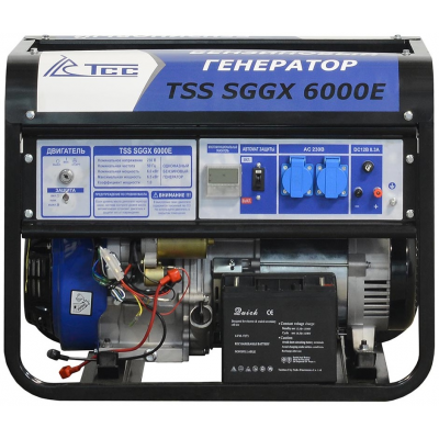 Бензиновый генератор ТСС SGGX 6000E с АВР Бензиновый генератор ТСС SGGX 6000E с АВР