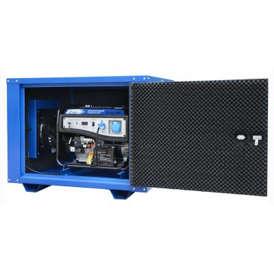 Бензиновый генератор ТСС SGG 7500E3A в кожухе Бензиновый генератор ТСС SGG 7500E3A в кожухе