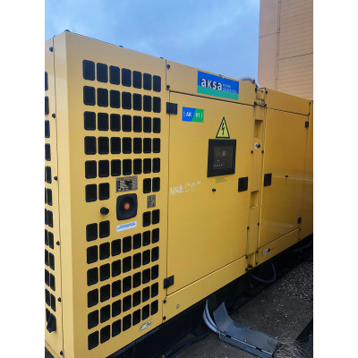 БУ дизельный генератор Aksa AD-330 в кожухе БУ дизельный генератор Aksa AD-330 в кожухе