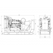ПСМ АД-220 (ЯМЗ) в контейнере с АВР
