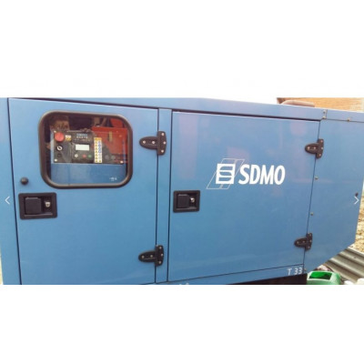 БУ дизельный генератор SDMO T33 в кожухе БУ дизельный генератор SDMO T33 в кожухе