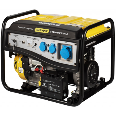 Газовый генератор Gazvolt Standard 7500 A 02 Газовый генератор Gazvolt Standard 7500 A 02