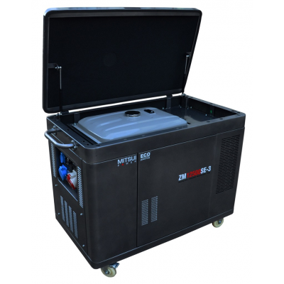 Бензиновый генератор Mitsui Power ZM 12500 SE-3 в кожухе Бензиновый генератор Mitsui Power ZM 12500 SE-3 в кожухе