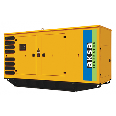 Дизельный генератор Aksa APD275BD в кожухе с АВР Дизельный генератор Aksa APD275BD в кожухе с АВР