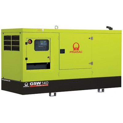 Дизельный генератор Pramac GSW 140 I в кожухе с АВР Дизельный генератор Pramac GSW 140 I в кожухе с АВР