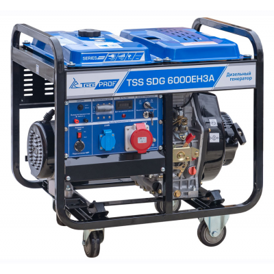 Дизельный генератор ТСС SDG 6000EH3A с АВР Дизельный генератор ТСС SDG 6000EH3A с АВР