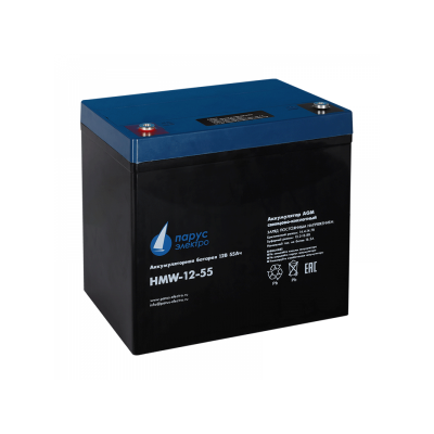 АКБ Парус электро HMW-12-55 АКБ Парус электро HMW-12-55