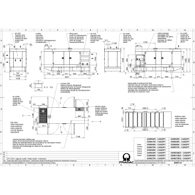 Дизельный генератор Pramac GSW 370 V в кожухе Дизельный генератор Pramac GSW 370 V в кожухе