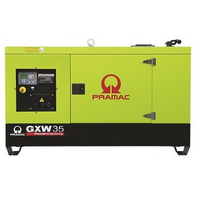 Дизельный генератор Pramac GXW 35 W в кожухе с АВР Дизельный генератор Pramac GXW 35 W в кожухе с АВР