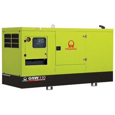 Дизельный генератор Pramac GSW 110 I в кожухе Дизельный генератор Pramac GSW 110 I в кожухе