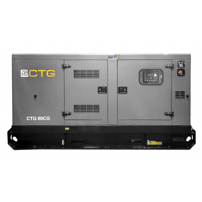Газовый генератор CTG 80CG в кожухе с АВР Газовый генератор CTG 80CG в кожухе с АВР