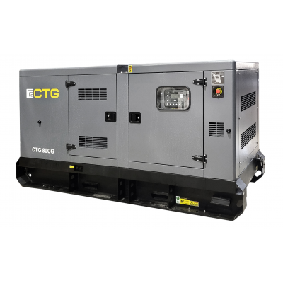 Газовый генератор CTG 80CG в кожухе с АВР Газовый генератор CTG 80CG в кожухе с АВР