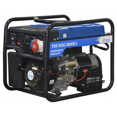 Бензиновый генератор ТСС SGG 6000 E3 (новая модель) Бензиновый генератор ТСС SGG 6000 E3 (новая модель)