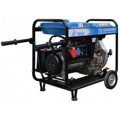 Дизельный генератор ТСС SDG 5000 EH3 с АВР Дизельный генератор ТСС SDG 5000 EH3 с АВР