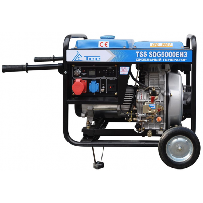 Дизельный генератор ТСС SDG 5000 EH3 с АВР Дизельный генератор ТСС SDG 5000 EH3 с АВР