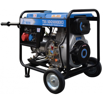Дизельный генератор ТСС SDG 5000 EH3 с АВР Дизельный генератор ТСС SDG 5000 EH3 с АВР