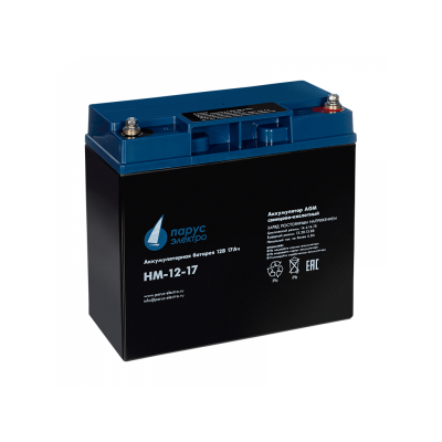 АКБ Парус электро HM-12-17 АКБ Парус электро HM-12-17