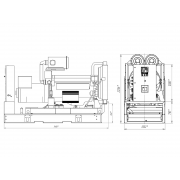 ПСМ АД-315 (ЯМЗ-8503.10) в контейнере