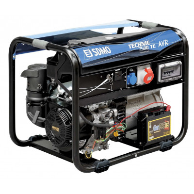 Бензиновый генератор SDMO TECHNIC 7500 TE Бензиновый генератор SDMO TECHNIC 7500 TE