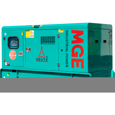 Дизельный генератор MGE P150DZ в кожухе с АВР Дизельный генератор MGE P150DZ в кожухе с АВР