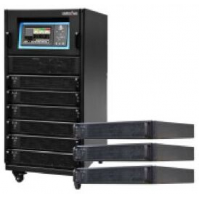 Модульный ИБП Импульс МУЛЬТИПЛЕКС 90-45 в климатическом шкафу Модульный ИБП Импульс МУЛЬТИПЛЕКС 90-45 в климатическом шкафу