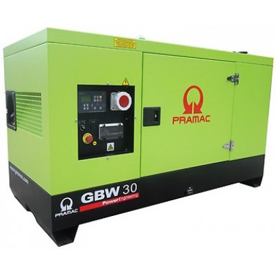 Дизельный генератор Pramac GBW 30 Y в кожухе Дизельный генератор Pramac GBW 30 Y в кожухе
