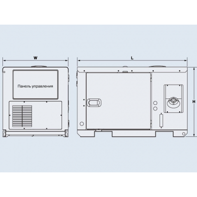 Дизельный генератор Yanmar EG 100i-5B Дизельный генератор Yanmar EG 100i-5B