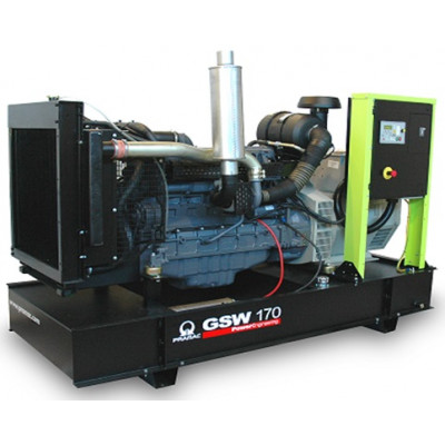Дизельный генератор Pramac GSW 170 I в контейнере с АВР Дизельный генератор Pramac GSW 170 I в контейнере с АВР